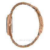 CHRIST VERRA Lady Bold CV 12351L-58 BLK Black Rosegold Stainless Steel Ceramic Strap